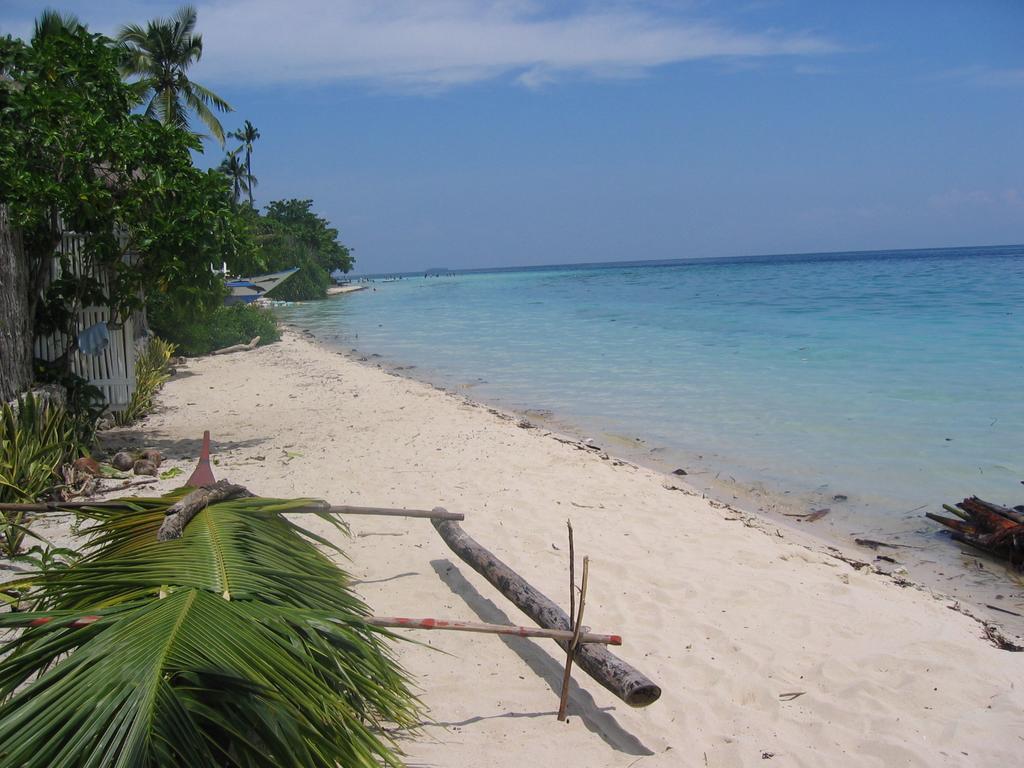 White Beach Oceanfront House Villa Moalboal Exterior foto